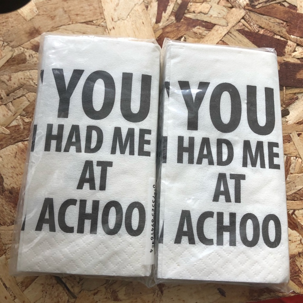 You had me at achoo tissues